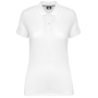 Damespolo korte mouwen White XS Damespolo korte mouwen White XS
