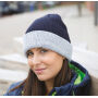 Braided Snood Black / Grey One Size