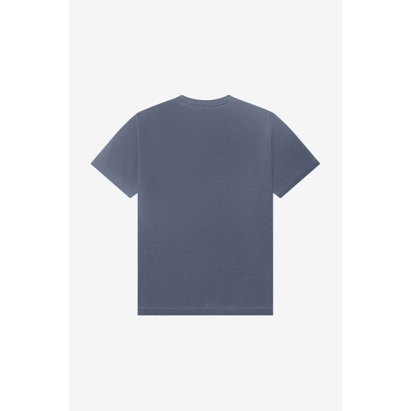 Dik uniseks t-shirt met vintage wash Washed navy XXL Dik uniseks t-shirt met vintage wash Washed navy XXL