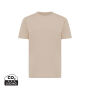 IQONIQ Sierra lichtgewicht gerecycled katoen t-shirt, light heather brown (XXXL)
