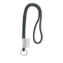 Polyester 2-kleurige koord-lanyard met full color label
