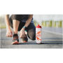 HydroFlex™ Clear  knijpfles van 750 ml - Rood/Frosted transparant