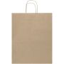 Kraft papieren tas 80–90 g/m² met gedraaide handvatten – 32 x 17 x 39 cm - Kraftbruin