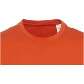 Heros heren t-shirt met korte mouwen - Oranje - XL