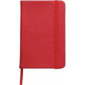 Notitieboek Brigitta | Gerecycled PU | A5 | Blanco rood Notitieboek Brigitta | Gerecycled PU | A5 | Blanco rood