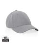 Milo AWARE™ recycled heather 6 paneel cap 200gr, grijs