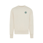 Iqoniq Kruger relaxed recycled cotton crew neck, natural raw (L)