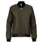Dames bomberjack Deep khaki XXL
