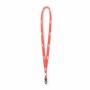 Polyester tubulaire keycord met metalen klem