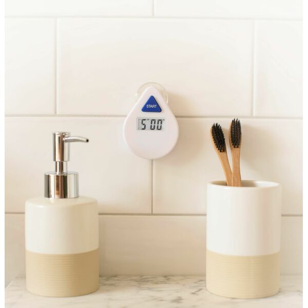 ABS digitale douchetimer Kendrick wit ABS digitale douchetimer Kendrick wit