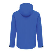 Iqoniq Makalu gerecycled polyester soft shell jas, royal blue (M)
