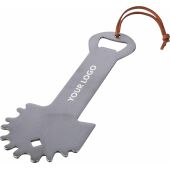 Roestvrijstalen barbecuereiniger Elara zilver