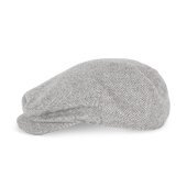 Baret duckbill Herringbone Light Grey S/M
