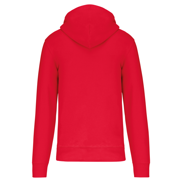 Ecologische herensweater met capuchon en ritssluiting Red 4XL Ecologische herensweater met capuchon en ritssluiting Red 4XL