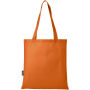 Zeus GRS recycled non-woven convention tote bag 6L - Orange