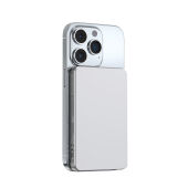 Urban Vitamin Marin 5000mAh magnetic 15W wireless powerbank, zilver