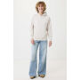 IQONIQ Yengo recycled katoen hoodie met steekzakken, ivory white (L)