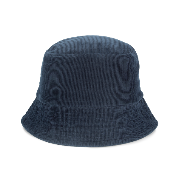 Ecologische uniseks ribfluwelen hoed Navy Blue L/XL Ecologische uniseks ribfluwelen hoed Navy Blue L/XL
