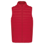Men’s lightweight sleeveless down jacket Red S