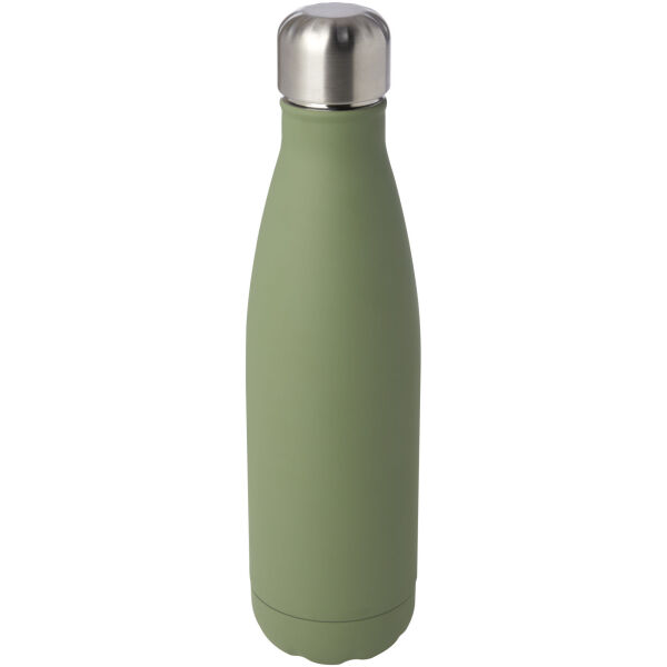 Cove 500 ml RCS certified recycled stainless steel vacuum insulated bottle  - Heather green