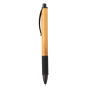 Bamboe & tarwestro pen, zwart