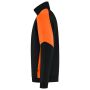 Zip Sweater Bicolor Redefined 306111 Black-Orange XXL