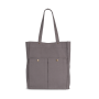 Tas met dubbel voorvak Washed Steeple Grey One Size Tas met dubbel voorvak Washed Steeple Grey One Size