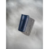 Avira Alix RCS recycled staal klik beker 400ML, donkerblauw