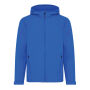 Iqoniq Makalu gerecycled polyester soft shell jas, royal blue (XL)