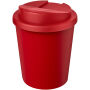 Americano® Espresso Eco 250 ml gerecyclede beker met knoeibestendig deksel - Rood Americano® Espresso Eco 250 ml gerecyclede beker met knoeibestendig deksel - Rood