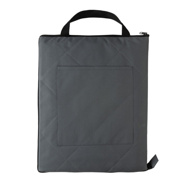 Impact Aware™ RPET opvouwbare gewatteerd picknickkleed, antraciet Impact Aware™ RPET opvouwbare gewatteerd picknickkleed, antraciet