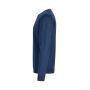 SEVEN SEAS The knit | o-neck - Blauw gemêleerd, 3XL