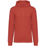 Ecologische uniseks sweater met capuchon Paprika M