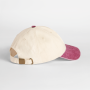 Compacte vintage cap met contrasterende klep Natural / Vintage Red One Size Compacte vintage cap met contrasterende klep Natural / Vintage Red One Size