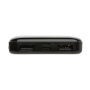 RCS gerecycled plastic 5.000 mAh powerbank, zwart