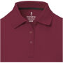 Calgary damespolo met korte mouwen - Bordeaux rood - M