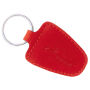 Sleutelhanger P02431, Kunstleder, Rood