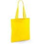 Shopper met lange hengsels Yellow One Size Shopper met lange hengsels Yellow One Size