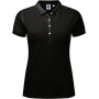 Ladies' Stretch Polo Shirt Black XXL
