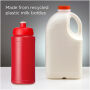 Baseline gerecyclede sportfles van 500 ml - Rood/Rood