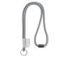 Polyester 2-kleurige koord-lanyard met full color label