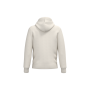 Ecologische uniseks sweater met rits en sherpavoering Ivory 3XL