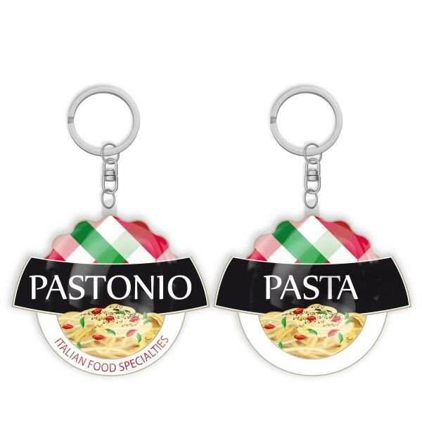 Key Ring Flex Silver