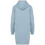 Ecologische sweaterjurk met capuchon Aquamarine XS Ecologische sweaterjurk met capuchon Aquamarine XS