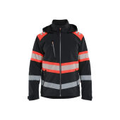 Zwart/High Vis Rood
