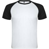 White/Solid black