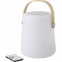 Kunststof LED speaker wit