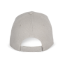 Baseballpet - 5 panelen Light Grey One Size