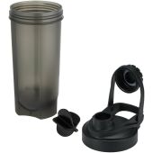 Forza 700 ml sportfles met shakerbal - Zwart