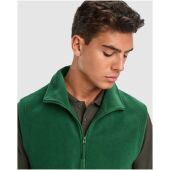 Bellagio unisex fleece bodywarmer - Flessengroen - 2XL